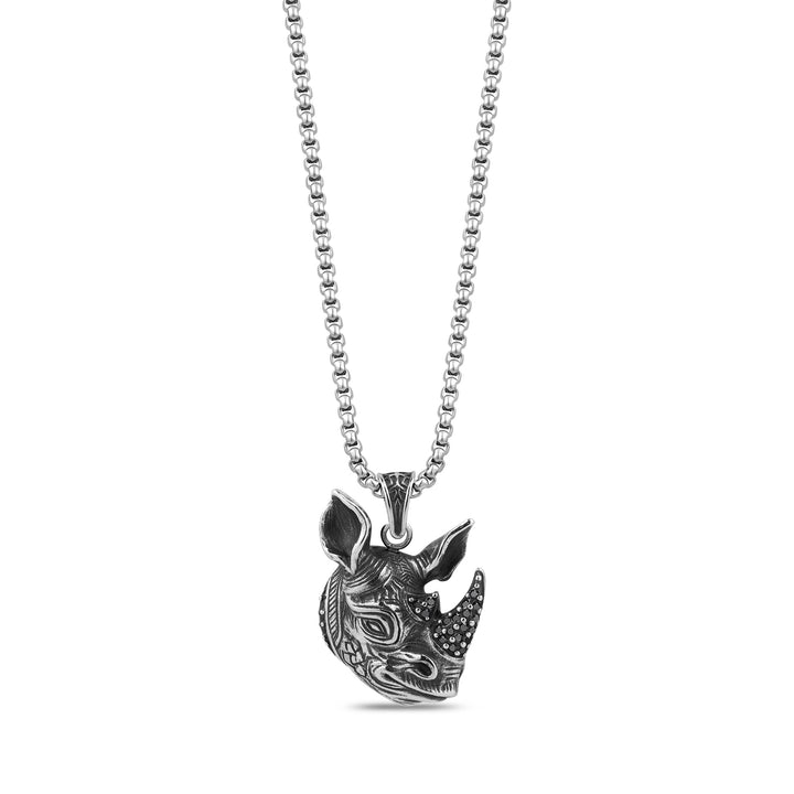 Rhino Warrior Pendant