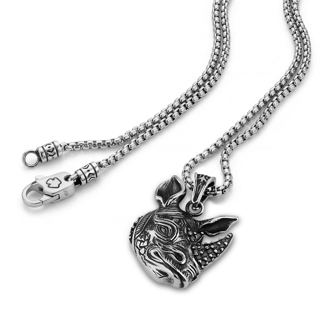 Rhino Warrior Pendant