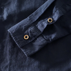Shoreline Linen Henley Premium Casual Shirt