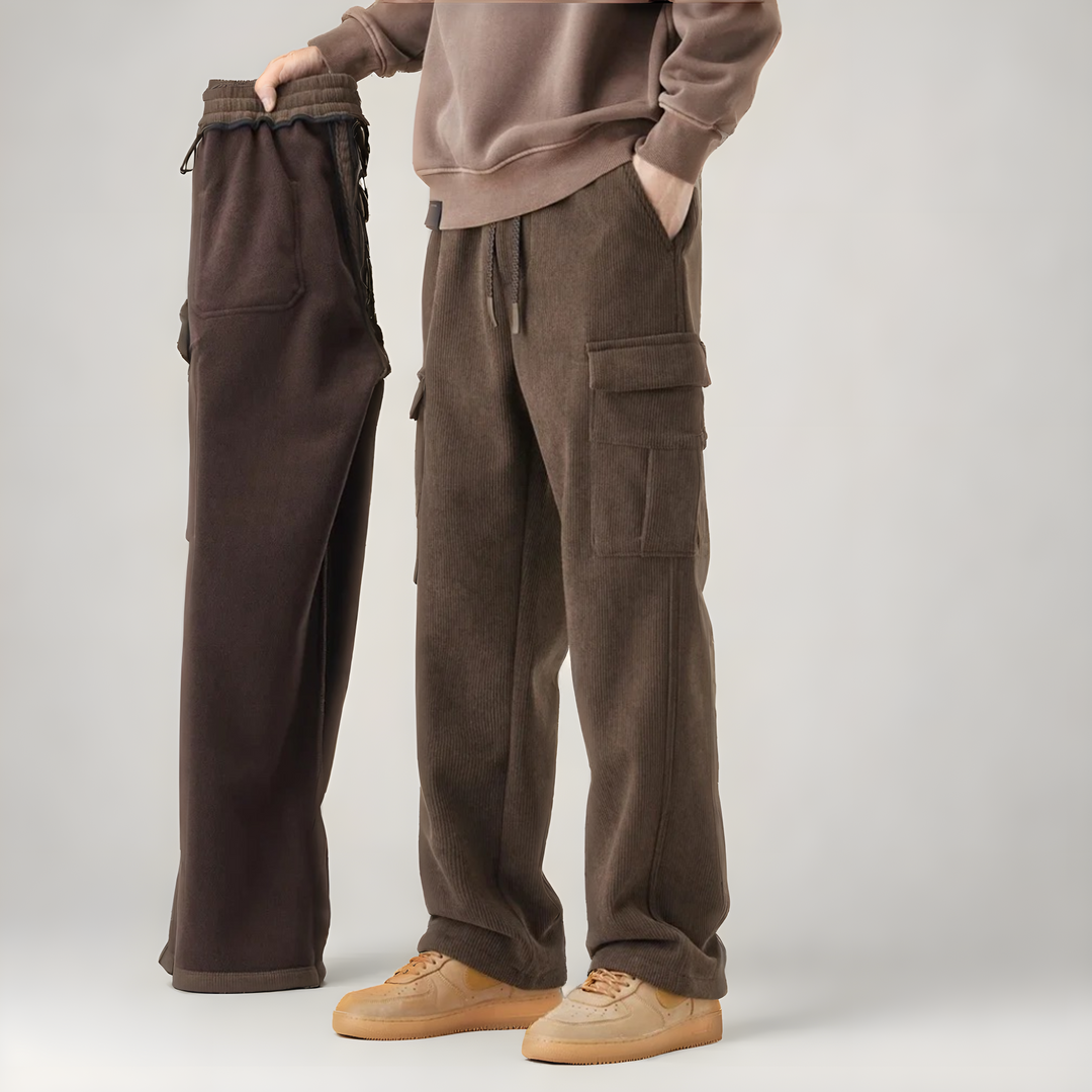 Men's Cargo Sweatpants – Relaxed Fit Stretch