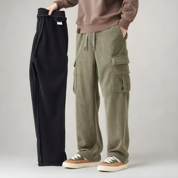 Men's Cargo Sweatpants – Relaxed Fit Stretch