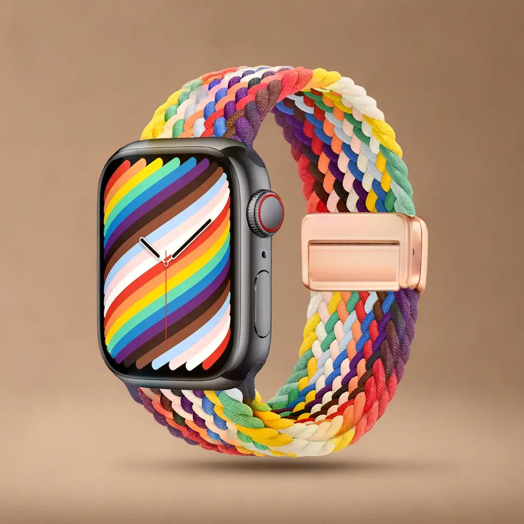 Braided Apple Watch Band | Stretch Woven Strap
