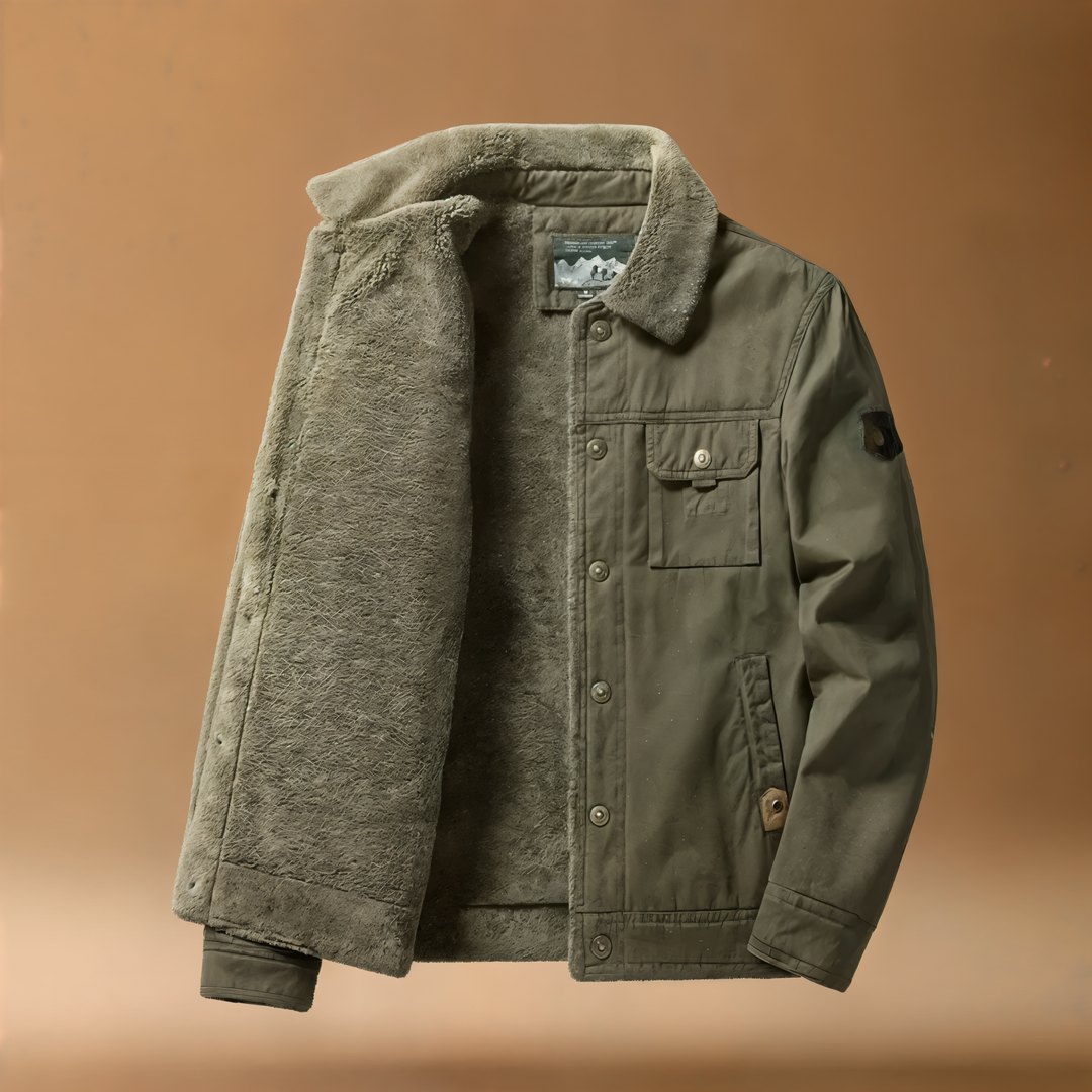 Men's Sherpa Lined Trucker Jacket