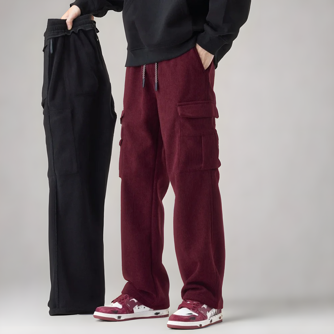 Men's Cargo Sweatpants – Relaxed Fit Stretch