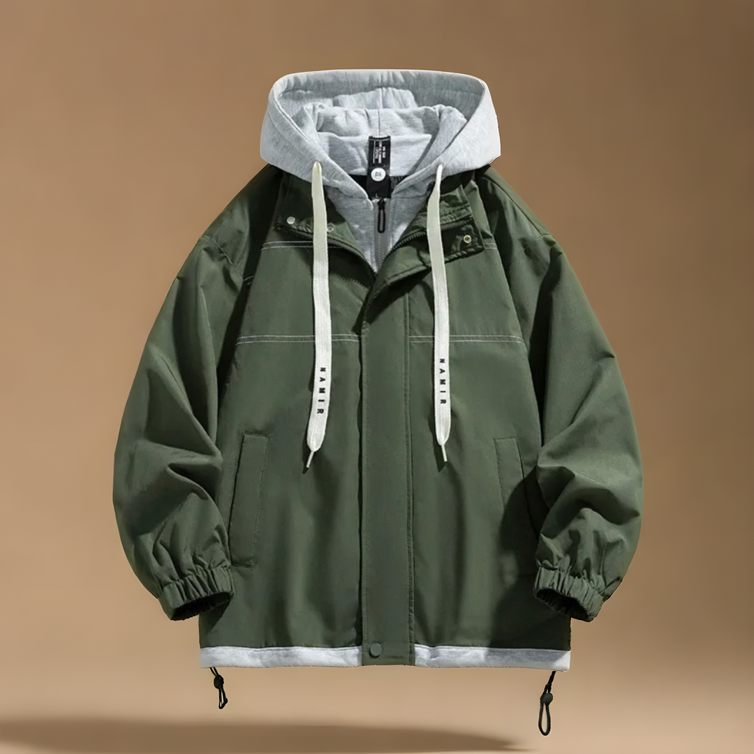 Men's Insulated Hooded Jacket