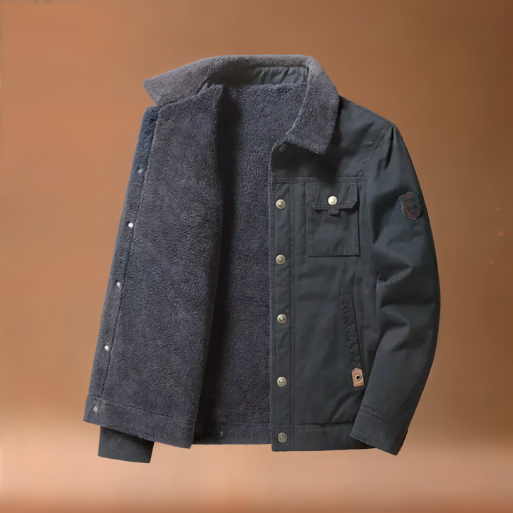 Men's Sherpa Lined Trucker Jacket