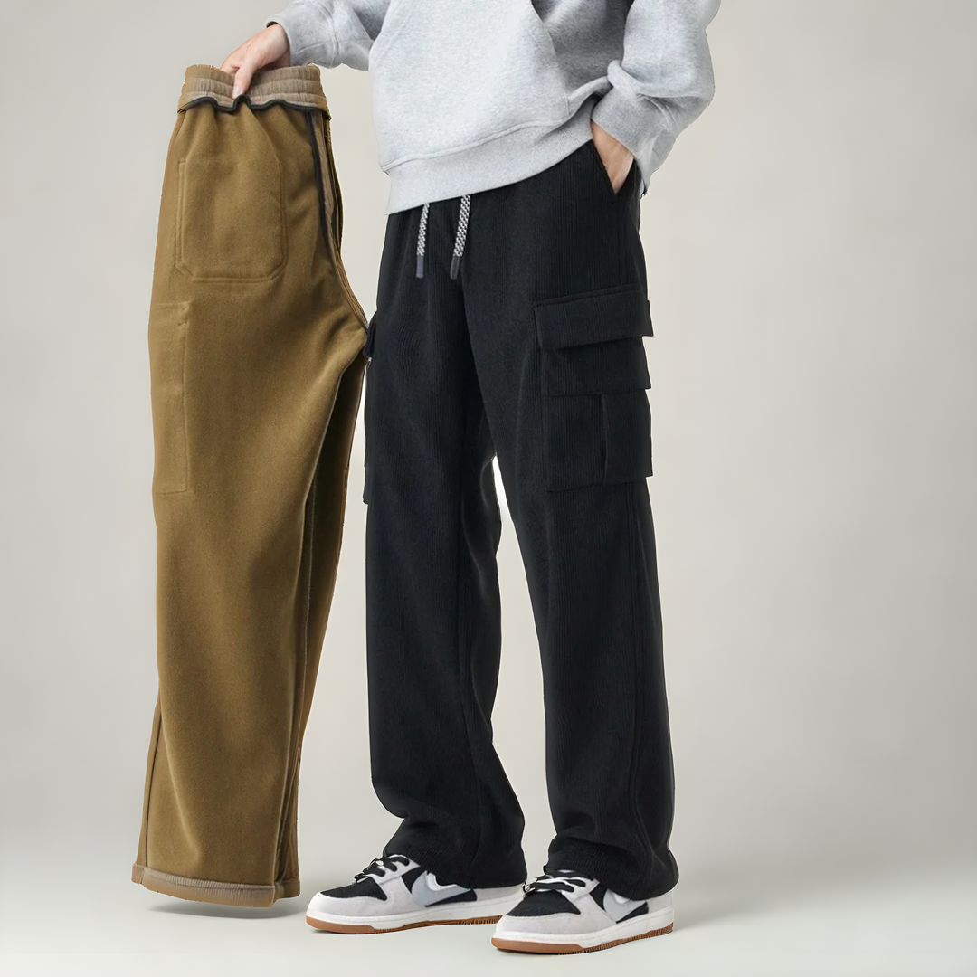 Men's Cargo Sweatpants – Relaxed Fit Stretch