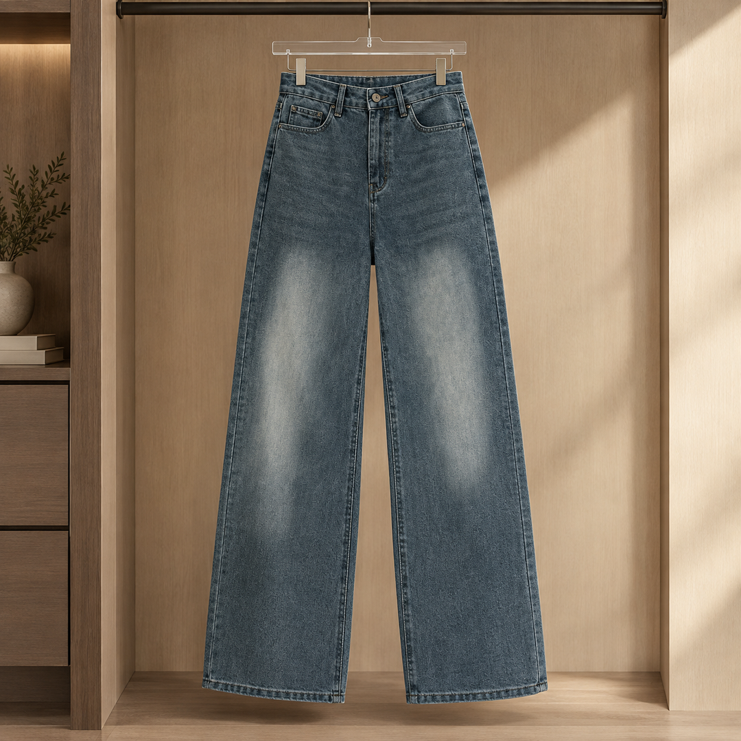 Perla-Rae Wide Leg Jeans