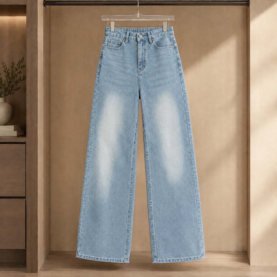 Perla-Rae Wide Leg Jeans