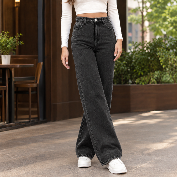 Xaviera-Rae Wide Leg Jeans