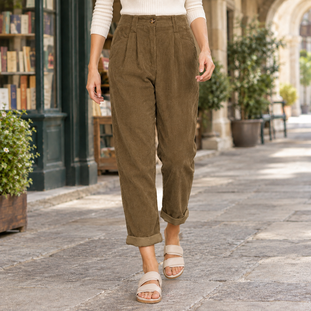 Alba-Hope Relaxed Corduroy Pants