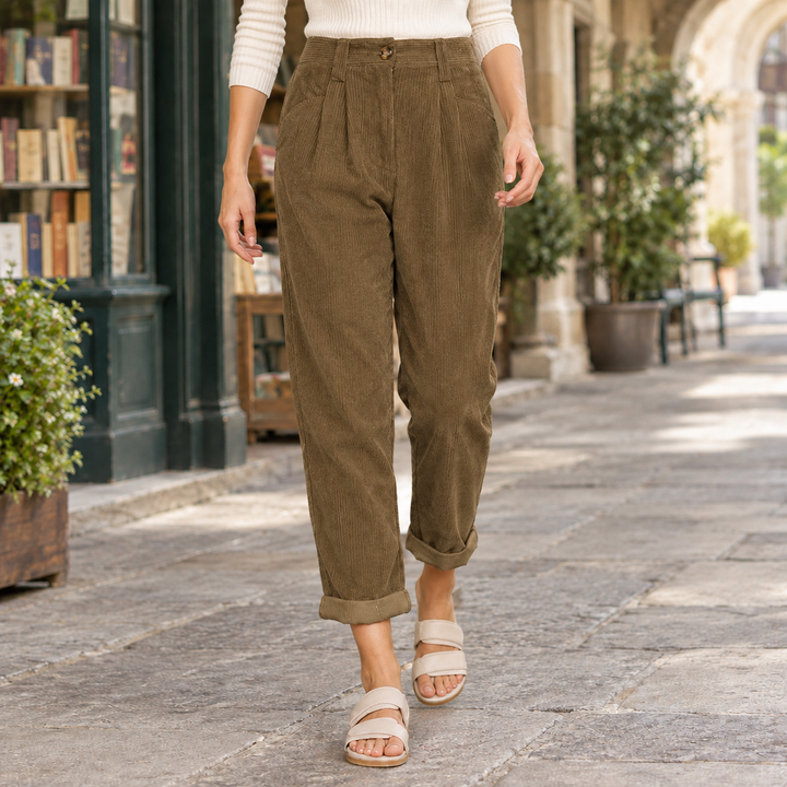 Alba-Hope Relaxed Corduroy Pants