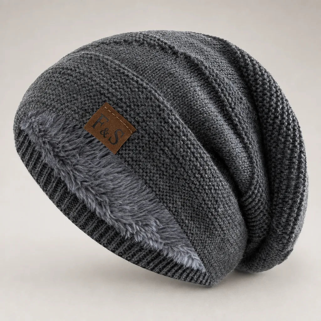 Isaac |  Stylish Warm Slouch Beanie for Fall