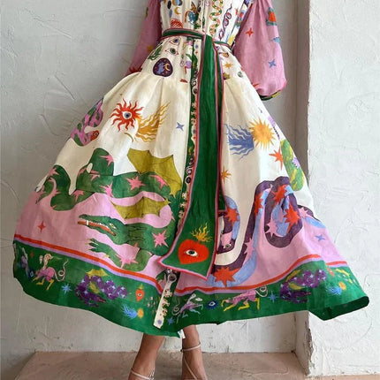 Elegant Vera Peroni™ Italian Maxi Dress