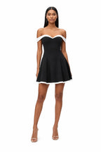 Kenna Couture Off Shoulder Dress