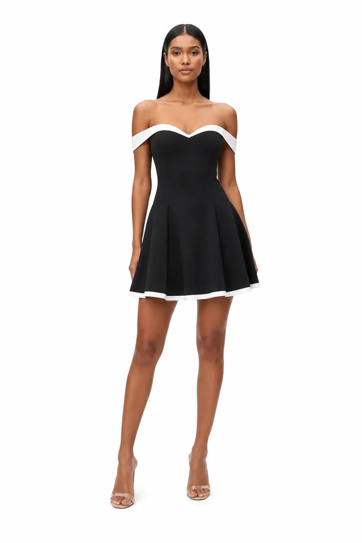 Kenna Couture Off Shoulder Dress
