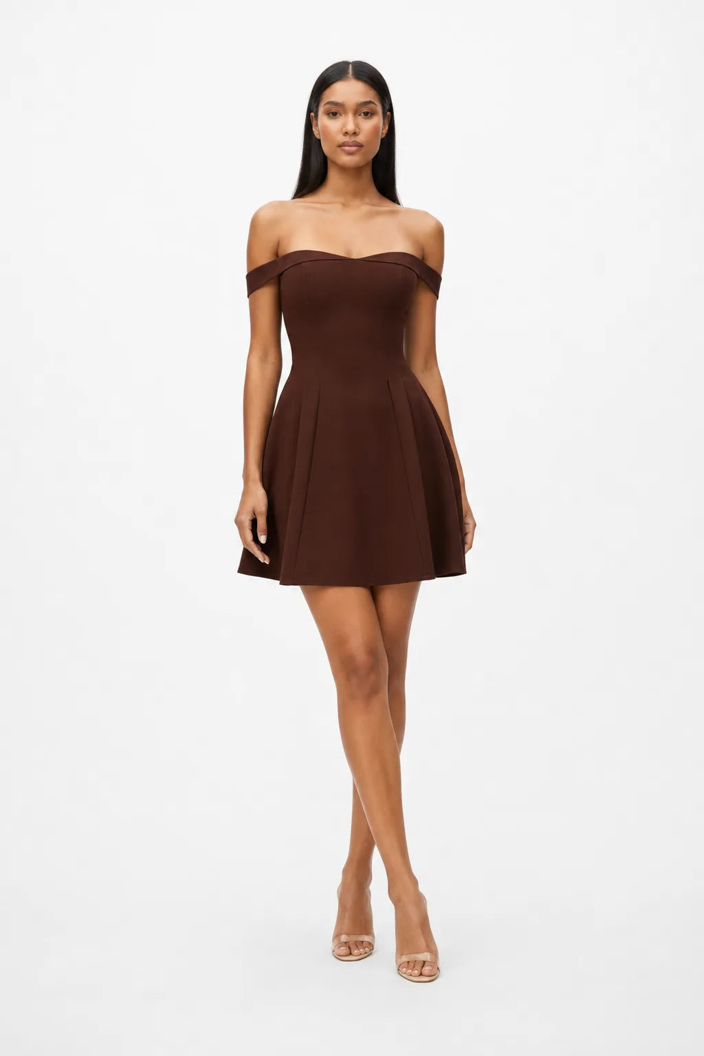Kenna Couture Off Shoulder Dress
