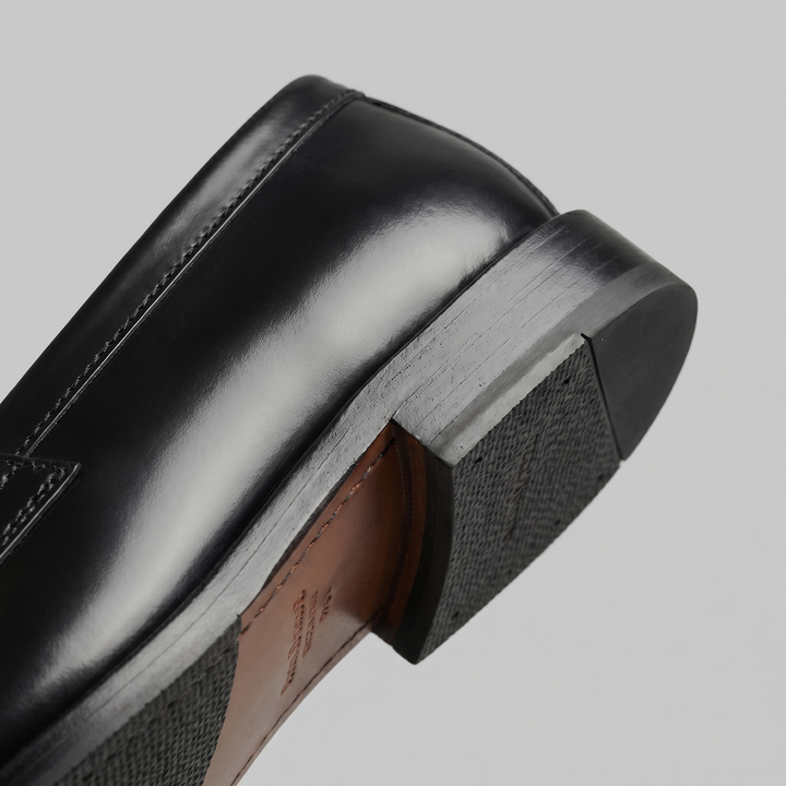 Leather Penny Loafers Heren Slip-On Casual