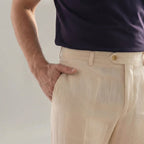 Linen Pants Men Summer Casual Formal