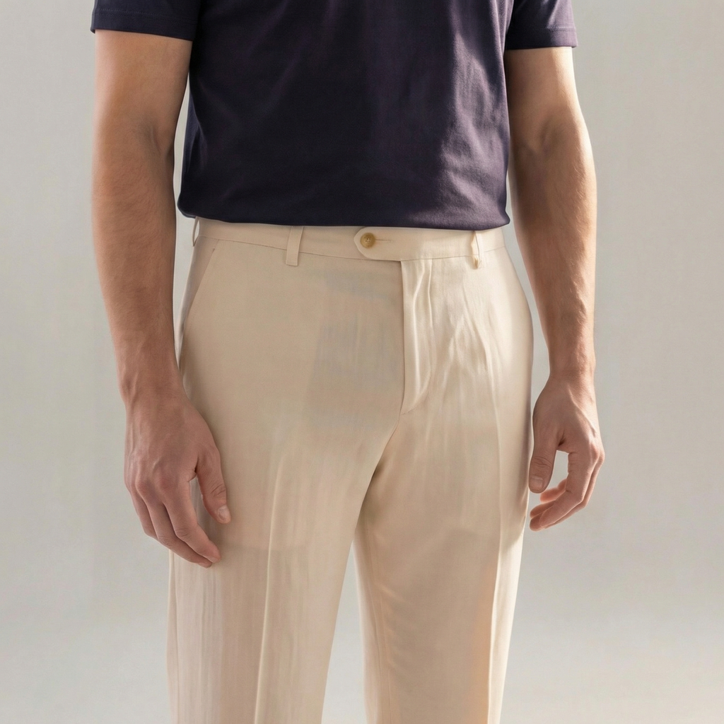 Linen Pants Men Summer Casual Formal