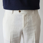 Linen Pants Men Summer Casual Formal