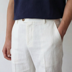 Linen Pants Men Summer Casual Formal