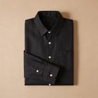 Linnen Shirt Heren Lange Mouwen Casual Zomer