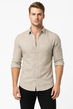 Luca Slim Linen Shirt Reserve