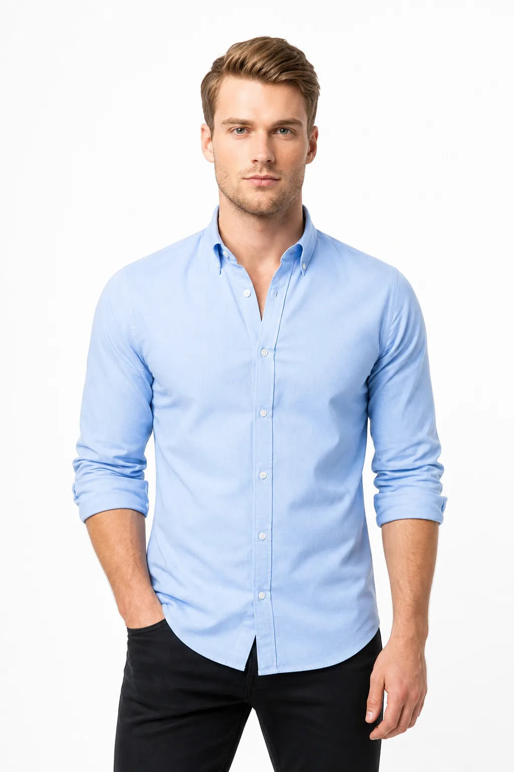 Luca Slim Linen Shirt Reserve