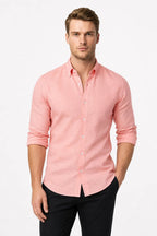 Luca Slim Linen Shirt Reserve