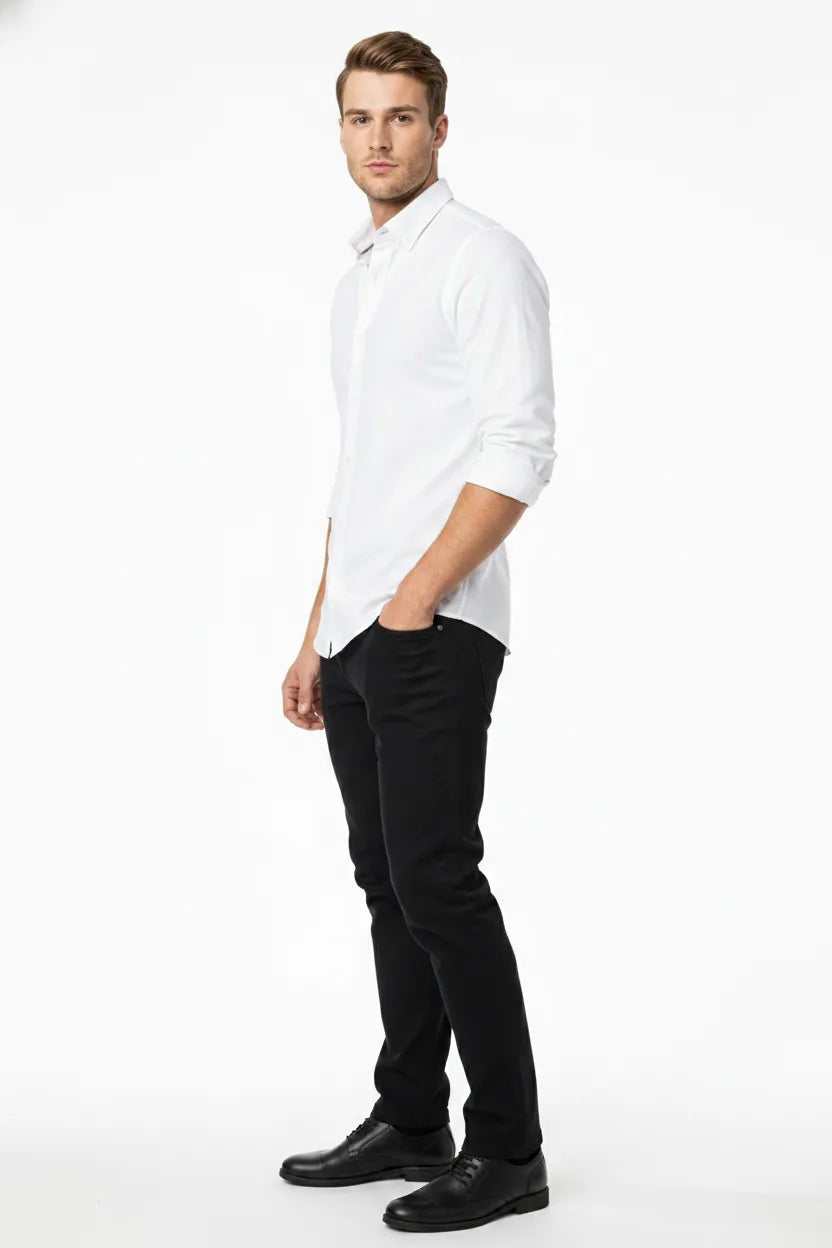 Luca Slim Linen Shirt Reserve