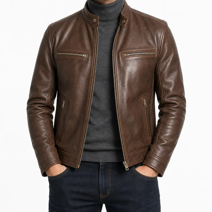 Lucian | Mens Fall Leather Jacket