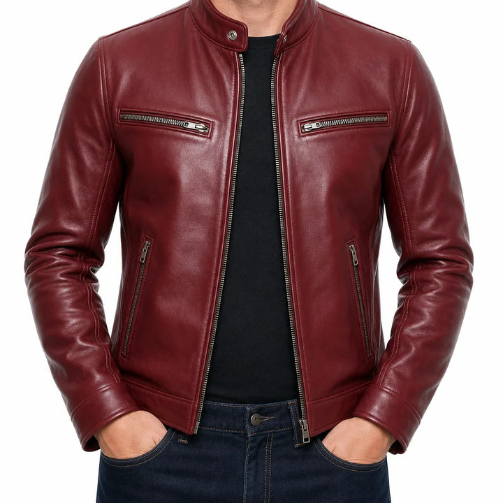 Lucian | Mens Fall Leather Jacket
