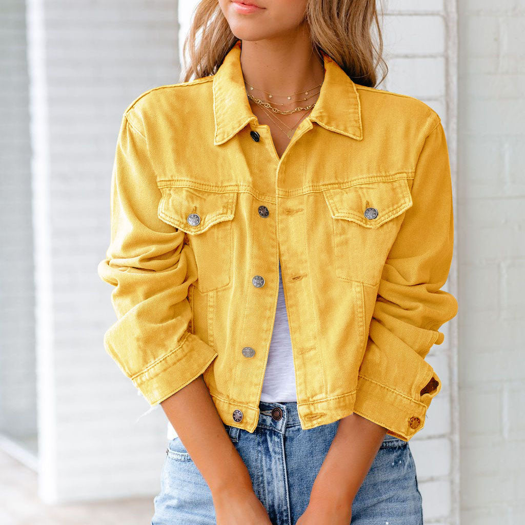 Lucinda | Women's Cropped Long Sleeve Jacket