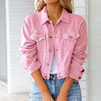 Lucinda | Women's Cropped Long Sleeve Jacket