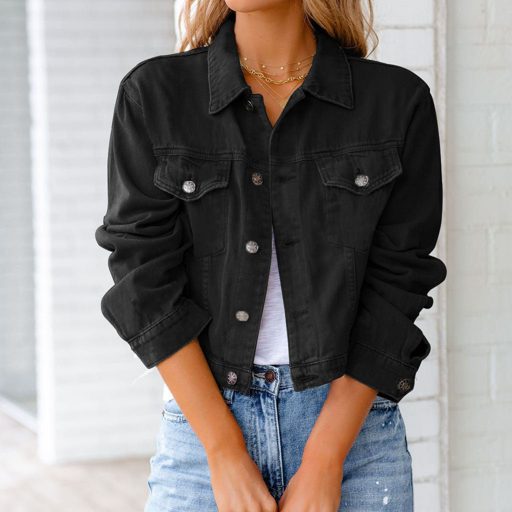 Lucinda | Women's Cropped Long Sleeve Jacket