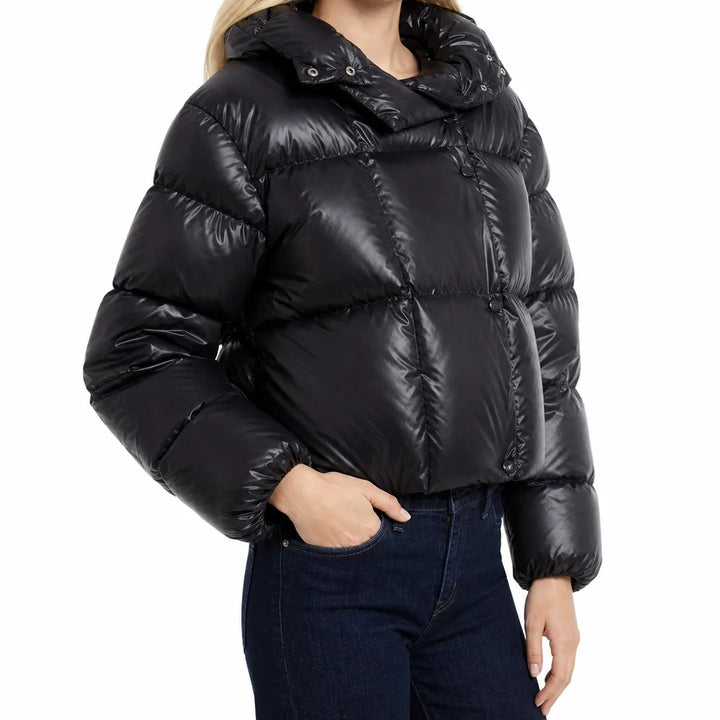 Women's Quilted Puffer Jacket Oversized Hooded Coat
