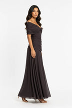 Maggie Mesh Twist Front Gown Elite