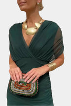 Maggie Mesh Twist Front Gown Elite