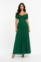 Maggie Mesh Twist Front Gown Elite