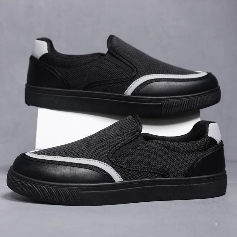 Men’s Leather Deck Men’s Leather Deck Loafers | Casual Slip-On Boat Driving Shoes