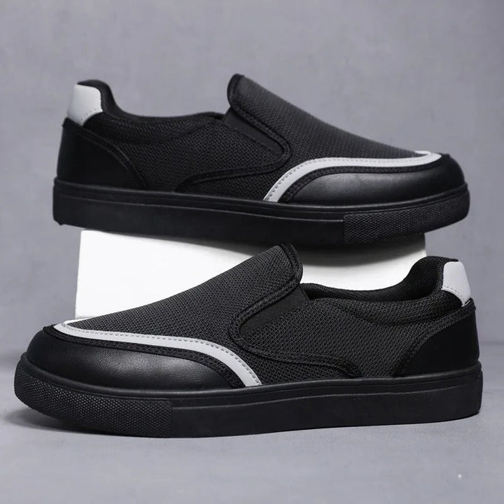 Men’s Leather Deck Men’s Leather Deck Loafers | Casual Slip-On Boat Driving Shoes
