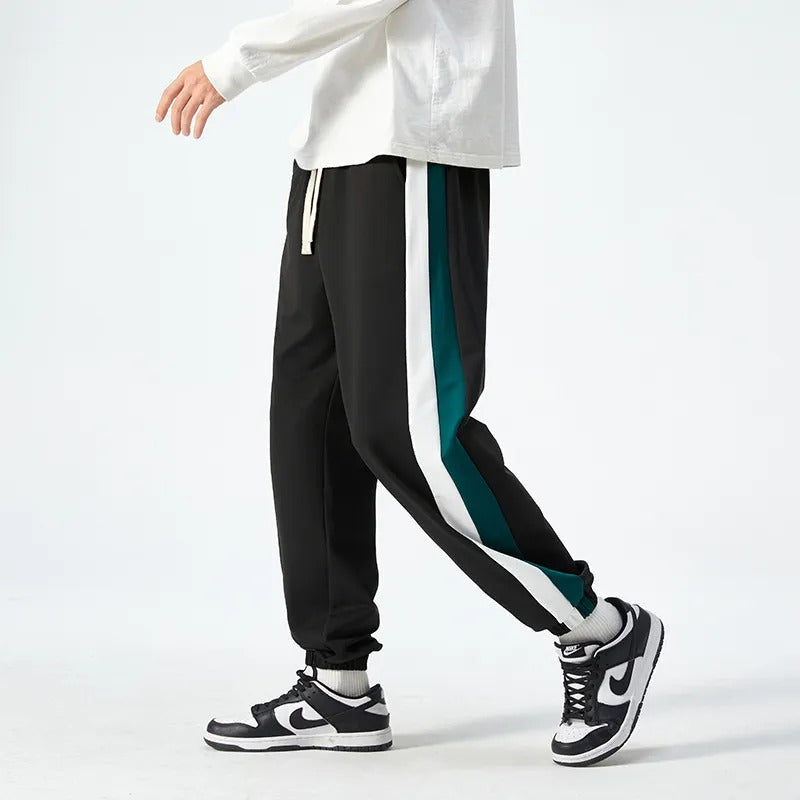 Men's Stripe Joggers for Relaxed Everyday Style