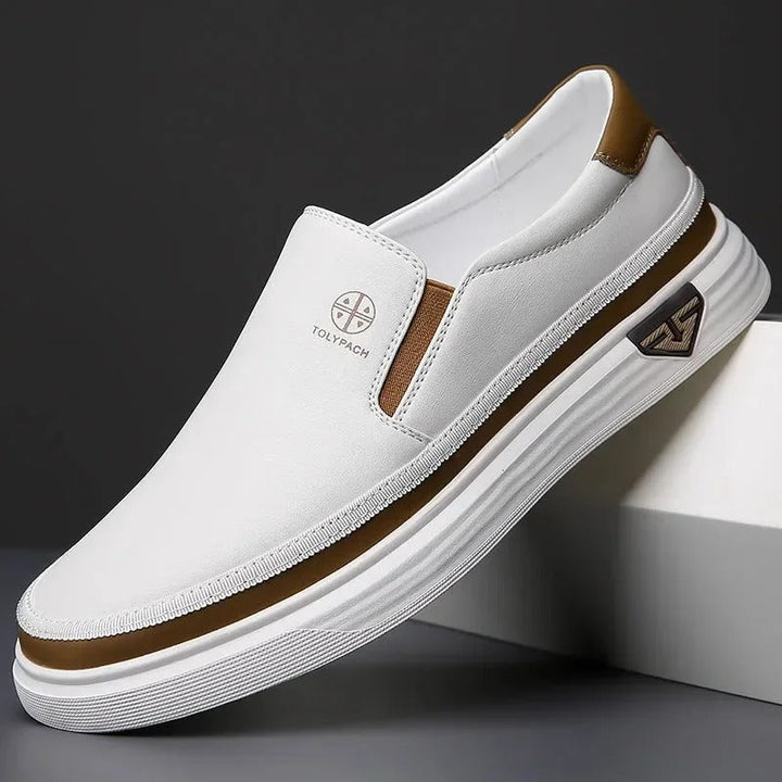 Men’s Full-Grain Leather Slip-On Shoes