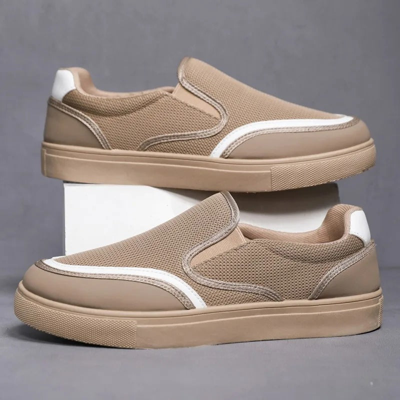 Men’s Leather Deck Men’s Leather Deck Loafers | Casual Slip-On Boat Driving Shoes