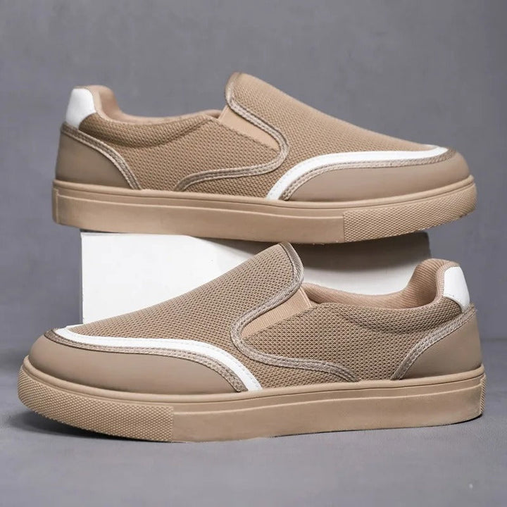 Men’s Leather Deck Men’s Leather Deck Loafers | Casual Slip-On Boat Driving Shoes