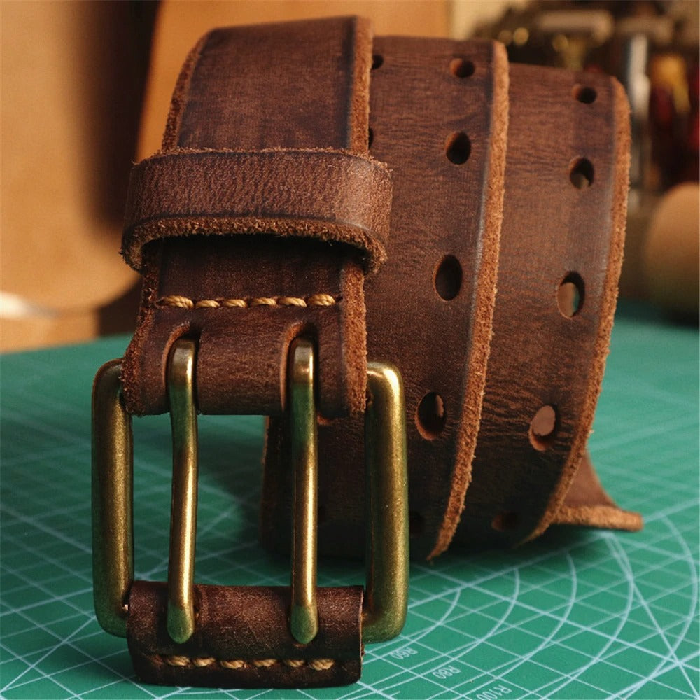 Men's Full-Grain Leather Belt | Rugged Everyday Style