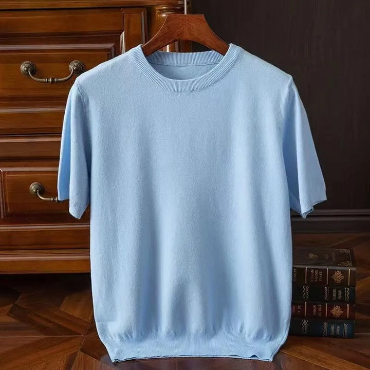 Men's Cashmere T-Shirt – Soft Lightweight Knit