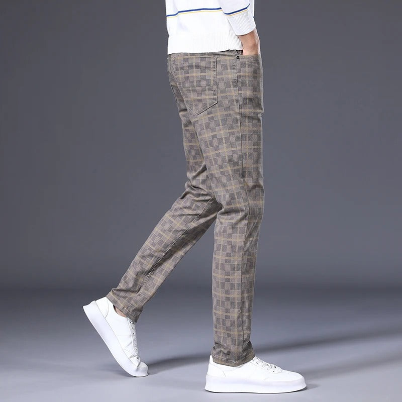 Men's Plaid Trousers for Smart Casual Style