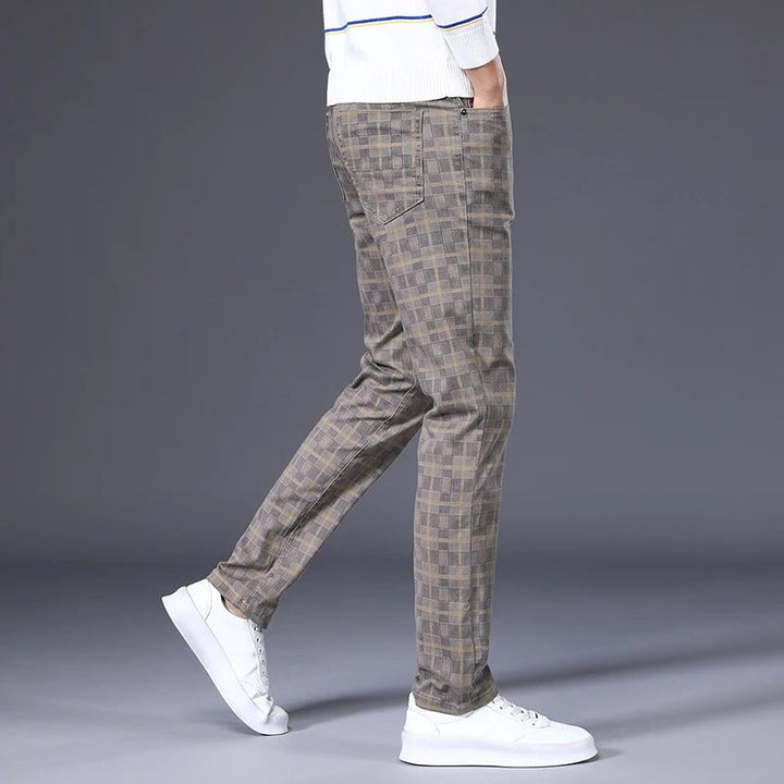 Men's Plaid Trousers for Smart Casual Style